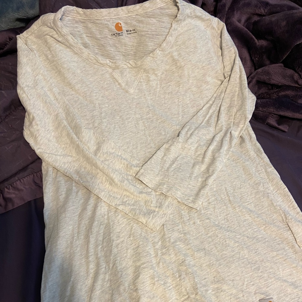 Carhartt 3/4 length sleeve shirt